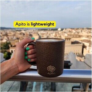 Apito Eco Coffee Mug ♻️ Made from Upcycled Coffee Grounds 🌱 Reusable & Compost